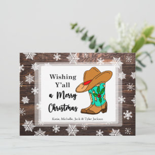 Prettige kerstkaart voor vrienden en familie