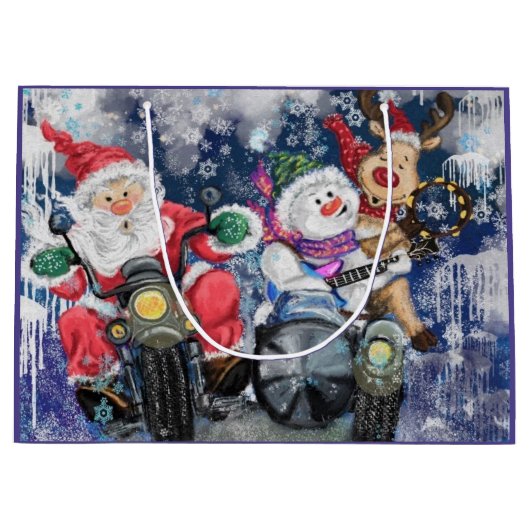 Prettige Kerstmis Vrienden Cadeautas (Voorkant)