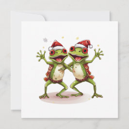 Prettige Kikkervriendelijke Kerstkaart