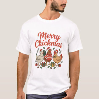 Prettige Kippkerstmis Kippkerstmis T-shirt
