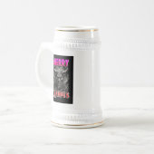 Prettige Krampus Bierpul (Voorkant links)