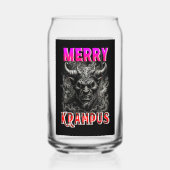 Prettige Krampus Blikvorm Glas (Achterkant)