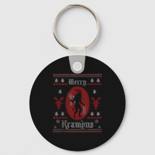 Prettige Krampus Horror Soky Boosaardig Grappig Le Sleutelhanger