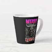 Prettige Krampus Latte Mok (Rechterhoek)