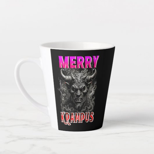 Prettige Krampus Latte Mok (Links)