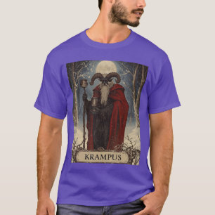 Prettige Krampus Pyjama Grappig Kerstmis Horror Le T-shirt