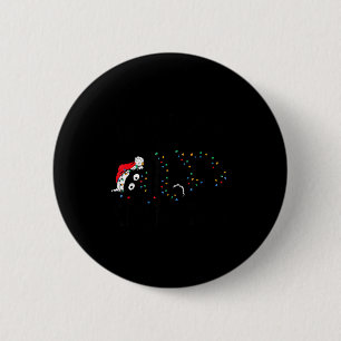 Prettige Kus M'n Boze Kat Kerst Grappig Sarcasme H Ronde Button 5,7 Cm