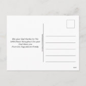 Prettige Kwanzaa familie foto vakantie ansichtkaar Feestdagenkaart (Achterkant)