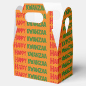 Prettige Kwanzaa Groet Bedankdoosjes (Geopend)