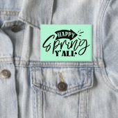 Prettige Lente Y'all Typografie Ontwerp-49765 Button (Insitu)