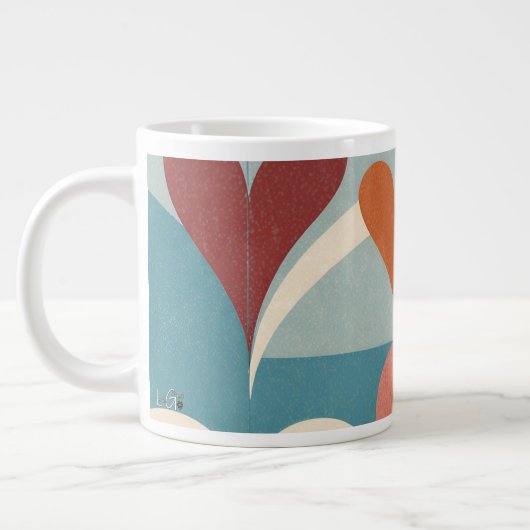 Prettige liefde | grote koffiekop (Links)