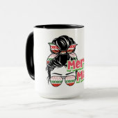 Prettige mama kerst mok (Voorkant links)