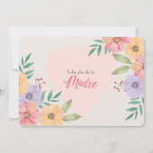 Prettige Moederdag  Feestdagenkaart (Voorkant)