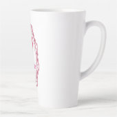 Prettige Moederdag - Vintage Lijst Latte Mok (Rechts)