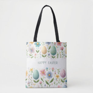 Prettige Paasbloemen Tote Bag