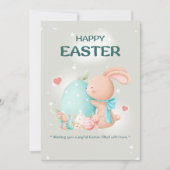 Prettige Pasen, wenskaarten, Paasgroet Feestdagenkaart (Voorkant)