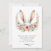 Prettige Pasen, wenskaarten, Paasgroet Feestdagenkaart (Achterkant)