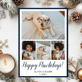 Prettige Pawlidays 4 Foto  Feestdagenkaart