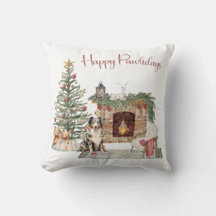 Prettige Pawlidays Hond Design- Australian Shepher Kussen