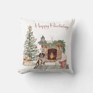 Prettige Pawlidays Honden Design- St. Bernard Kussen