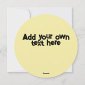 Prettige PoepKerst Feestdagenkaart (Achterkant)