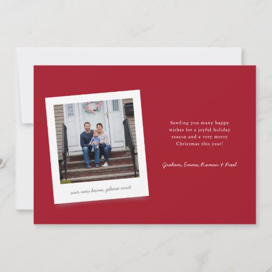 Prettige Poesfeestdagen Huisdierliefhebber Vakanti Feestdagenkaart (Achterkant)