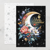 prettige Ramadan Feestdagenkaart (Voorkant / Achterkant)