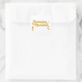 Prettige Ramadan Vierkante Sticker (Tas)