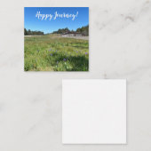 Prettige reis! notitiekaartje (Voorkant / Achterkant)