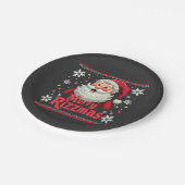 Prettige Rizzmas Kerstman Rizz Grappige Kerst Rizz Papieren Bordje (Gekanteld)