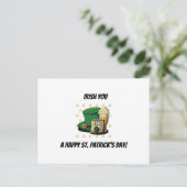 Prettige St. Patrick's Dag Briefkaart (Staand voorkant)