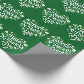 Prettige St. Patrick's Dag  Cadeaupapier (Hoek)