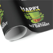 Prettige St. Patrick's Dag En Ja Het Is Mijn Verja Cadeaupapier (Rol Hoek)