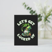 prettige St. Patrick's dag Feestdagenkaart (Staand voorkant)