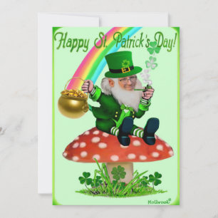 PRETTIGE ST. PATRICKS DAG  FEESTDAGENKAART