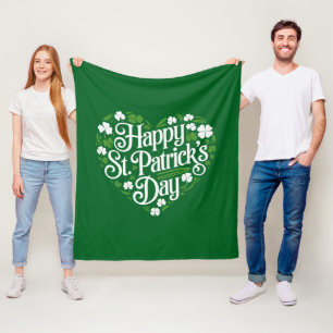 Prettige St. Patrick's Dag Fleece Deken