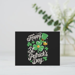 Prettige St. Patrick's Dag Ierse Erfenis St. Patty Briefkaart