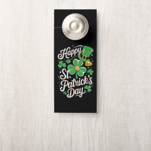Prettige St. Patrick's Dag Ierse Erfenis St. Patty Deurhanger