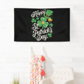 Prettige St. Patrick's Dag Ierse Erfenis St. Patty Spandoek (Insitu)