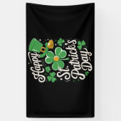 Prettige St. Patrick's Dag Ierse Erfenis St. Patty Spandoek (Verticaal)