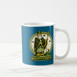 Prettige St. Patrick's Dag Ierse feestdag geluk Koffiemok