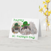 Prettige St. Patrick's Dag Kaart (Gele Bloem)