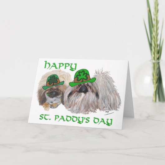Prettige St. Patrick's Dag Kaart (Voorkant)