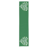 Prettige St. Patrick's Dag  Korte Tafelloper (Voorkant)