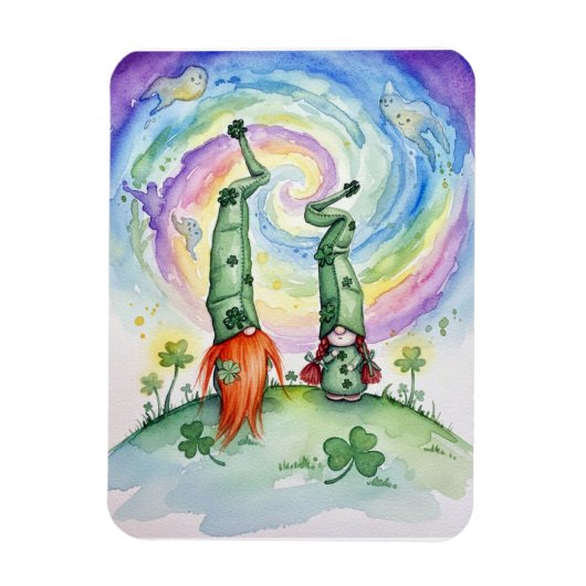 Prettige St. Patrick's Dag Magneet (Verticaal)