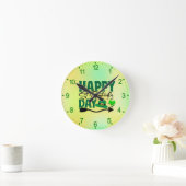 Prettige St. Patrick's Dag Ronde Klok (Huis)