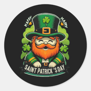 Prettige St. Patrick's Dag Ronde Sticker