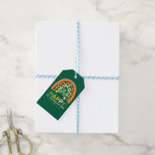 Prettige St. Patrick's Dag Schattige Regenboog Lui Cadeaulabel (Met Touw)