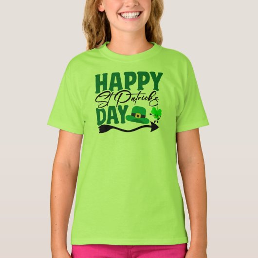 Prettige St. Patrick's Dag T-shirt (Voorkant)