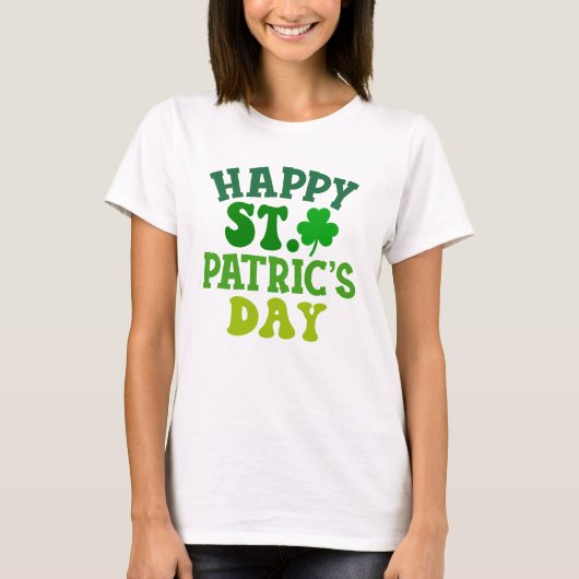 Prettige St. Patrick's dag  T-shirt (Voorkant)